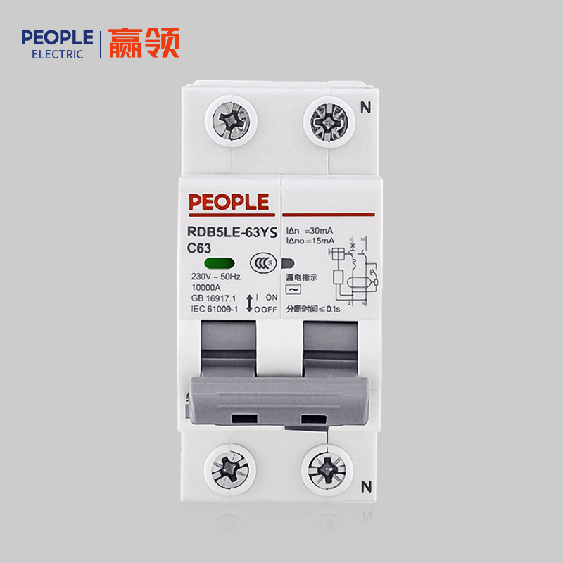 DB真人电器，DB真人电器集团，DB真人电器集团有限公司，中国DB真人电器，RDB5LE-63YS系列一体式预付费剩余电流动作断路器