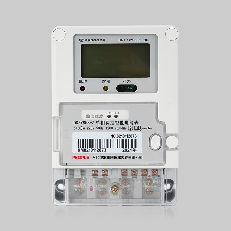 DB真人电器DDZY858-Z/DDZY858-G/-国单相远程费控智能电能表 
