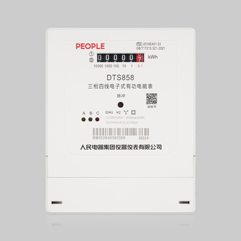 DB真人电器DTS858-D/DSS858-D型三相电子式电能表 